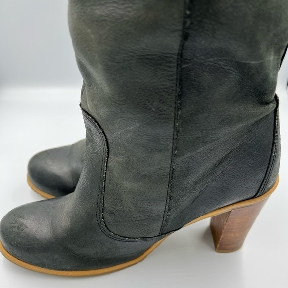 LEVI’S Leather Knee High Heeled Boots - Picture 11 of 17